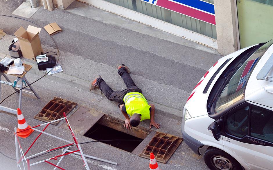 dégorgement canalisation Achères